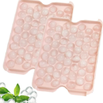 Round Ice Cube Tray with Lid