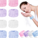 8 PCS Microfiber Wrist Wash Bands