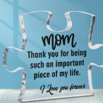 Mom Puzzle Acrylic Plaque Ornaments