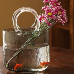 Purse Vase for Flowers